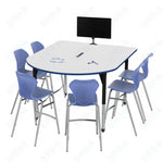 Marco Premier Series Multimedia Standing Table Dry Erase Top 60