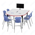 Marco Premier Series Multimedia Standing Table Dry Erase Top 60