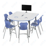 Marco Premier Series Multimedia Standing Table Dry Erase Top 60