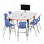 Marco Premier Series Multimedia Standing Table Dry Erase Top 60