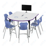 Marco Premier Series Multimedia Standing Table Dry Erase Top 60