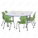 Marco Premier Series Multimedia Table w/ Dry Erase Top 60