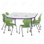 Marco Premier Series Multimedia Table w/ Dry Erase Top 60