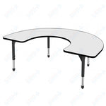 Marco Premier Series Horseshoe Stand - Up Table w/ Dry Erase Top 60