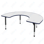 Marco Premier Series Horseshoe Stand - Up Table w/ Dry Erase Top 60