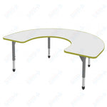 Marco Premier Series Horseshoe Stand - Up Table w/ Dry Erase Top 60
