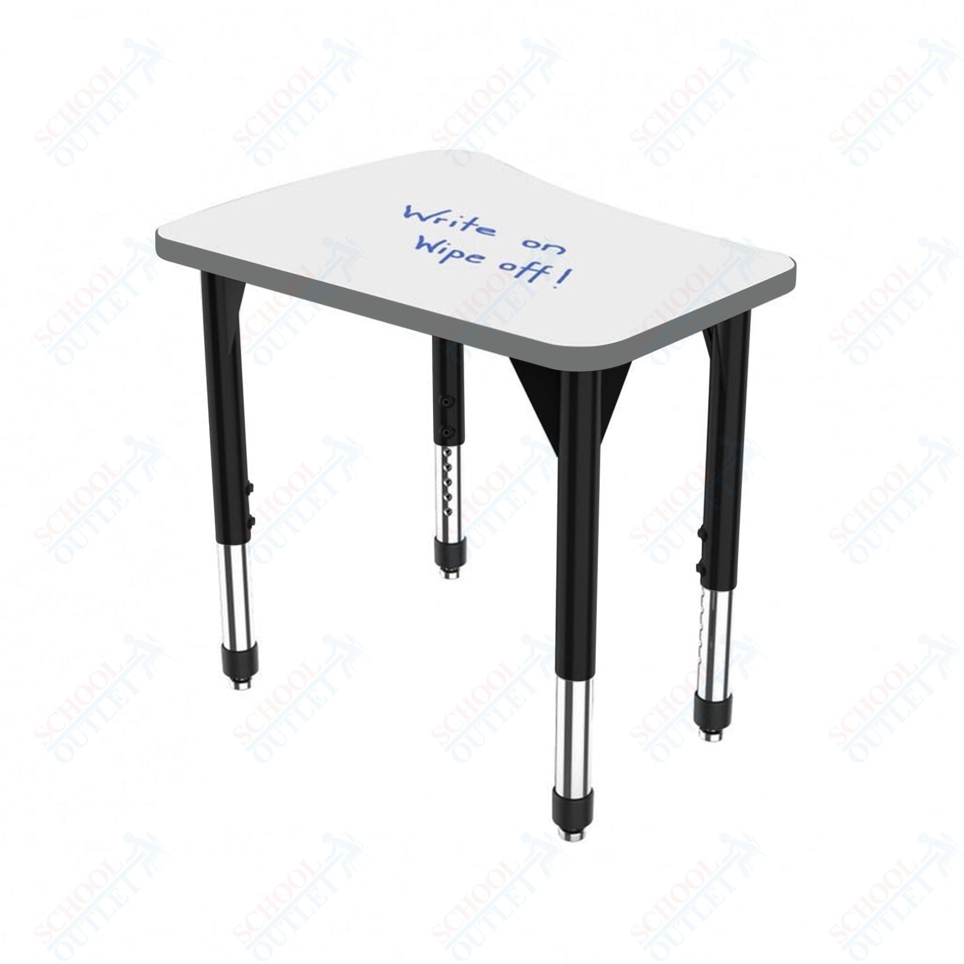 Marco Premier Series Flare Standing Desk w/ Dry Erase HPL Top 30" x 24" Adjustable Height 32" - 42" (43 - 2274 - DA) - SchoolOutlet