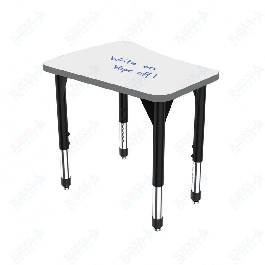 Marco Premier Series Flare Standing Desk w/ Dry Erase HPL Top 30" x 24" Adjustable Height 32" - 42" (43 - 2274 - DA) - SchoolOutlet