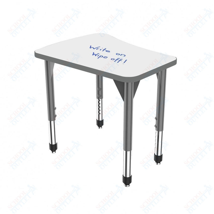 Marco Premier Series Flare Standing Desk w/ Dry Erase HPL Top 30" x 24" Adjustable Height 32" - 42" (43 - 2274 - DA) - SchoolOutlet