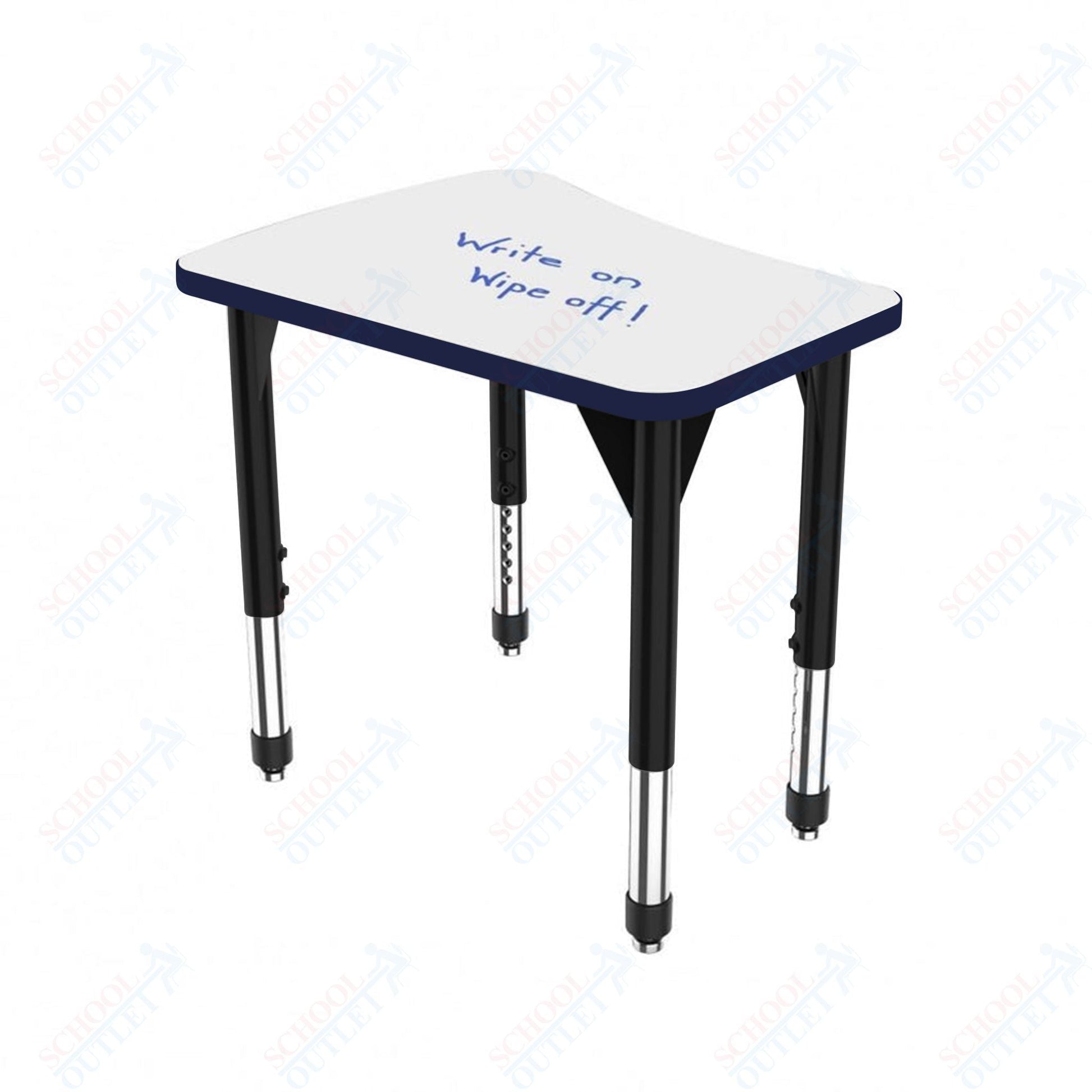 Marco Premier Series Flare Standing Desk w/ Dry Erase HPL Top 30" x 24" Adjustable Height 32" - 42" (43 - 2274 - DA) - SchoolOutlet