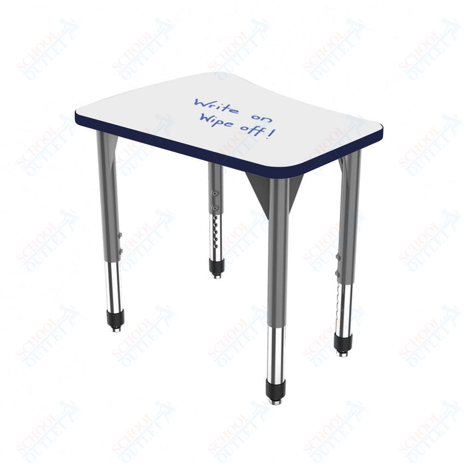 Marco Premier Series Flare Standing Desk w/ Dry Erase HPL Top 30" x 24" Adjustable Height 32" - 42" (43 - 2274 - DA) - SchoolOutlet