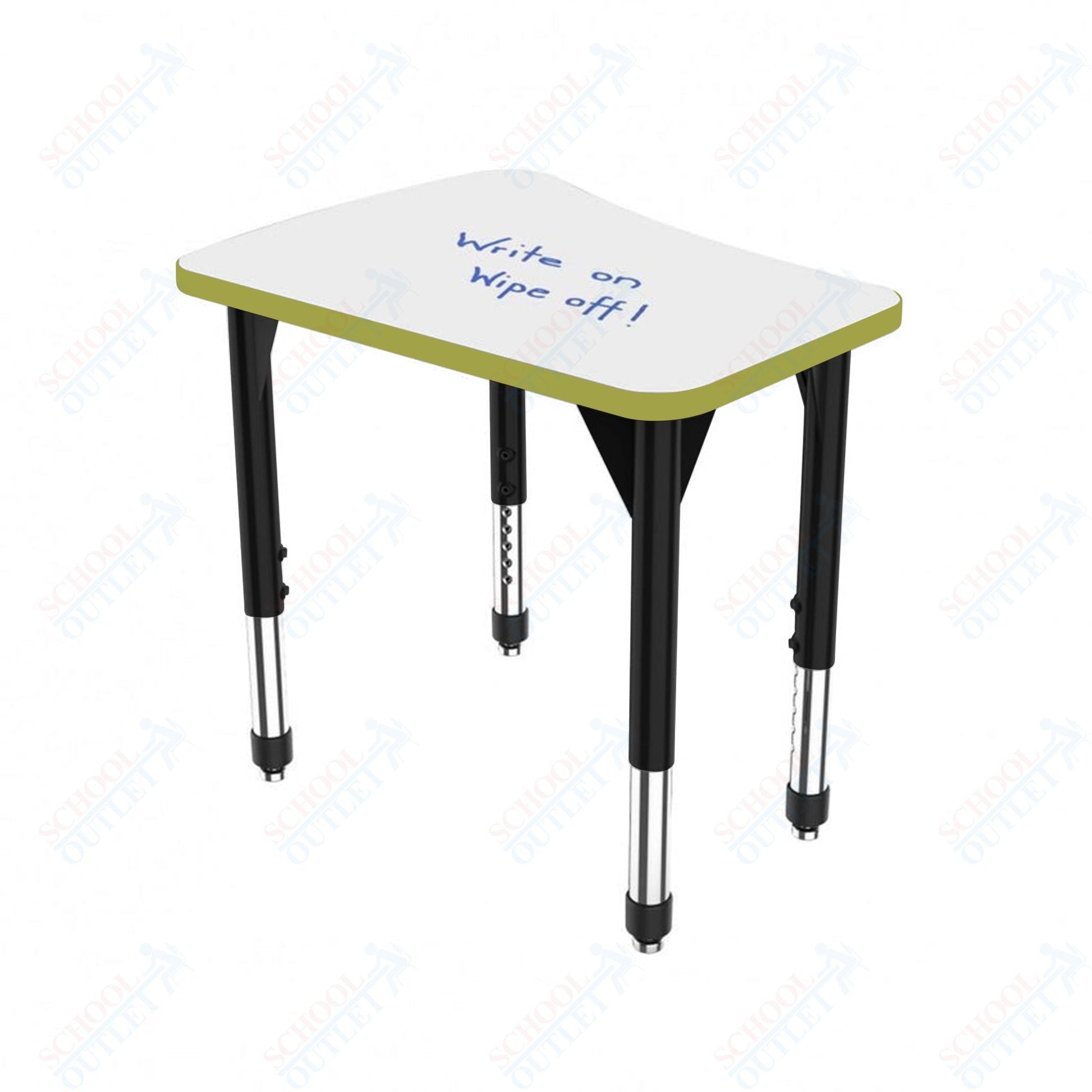 Marco Premier Series Flare Standing Desk w/ Dry Erase HPL Top 30" x 24" Adjustable Height 32" - 42" (43 - 2274 - DA) - SchoolOutlet