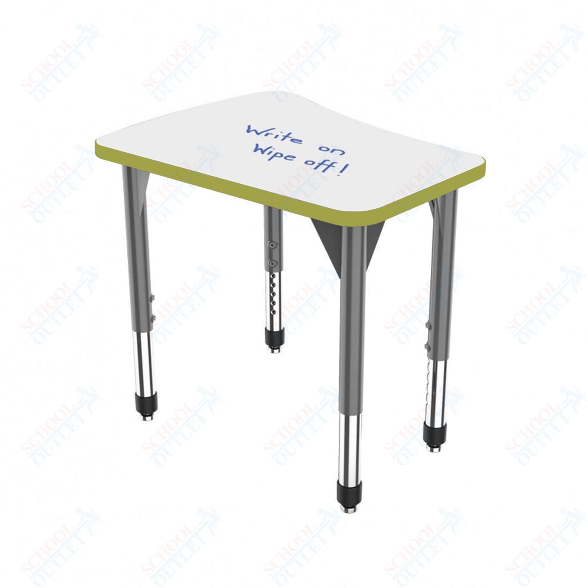 Marco Premier Series Flare Standing Desk w/ Dry Erase HPL Top 30" x 24" Adjustable Height 32" - 42" (43 - 2274 - DA) - SchoolOutlet