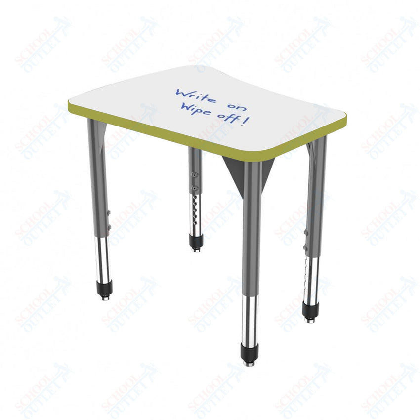 Marco Premier Series Flare Standing Desk w/ Dry Erase HPL Top 30" x 24" Adjustable Height 32" - 42" (43 - 2274 - DA) - SchoolOutlet