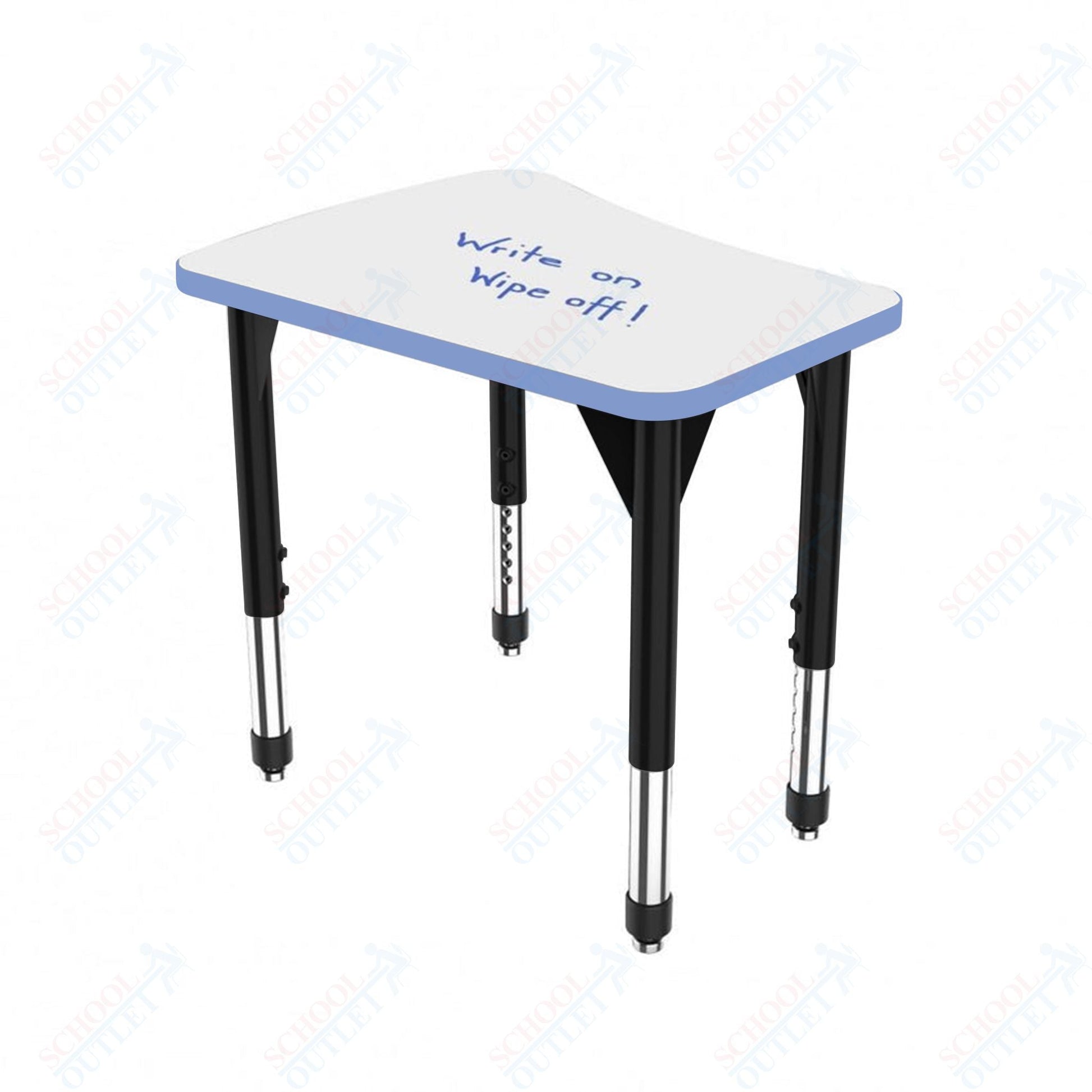 Marco Premier Series Flare Standing Desk w/ Dry Erase HPL Top 30" x 24" Adjustable Height 32" - 42" (43 - 2274 - DA) - SchoolOutlet