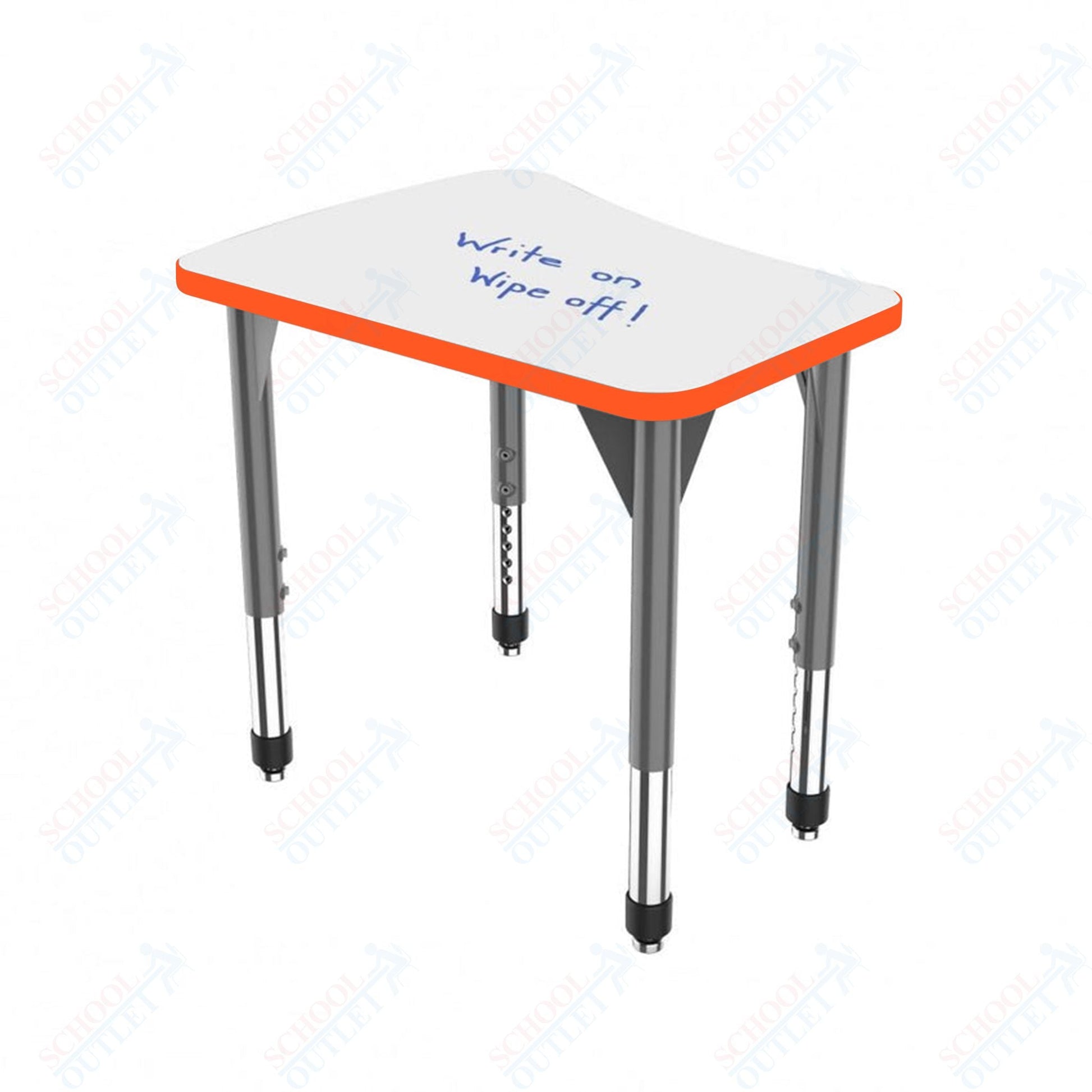 Marco Premier Series Flare Standing Desk w/ Dry Erase HPL Top 30" x 24" Adjustable Height 32" - 42" (43 - 2274 - DA) - SchoolOutlet