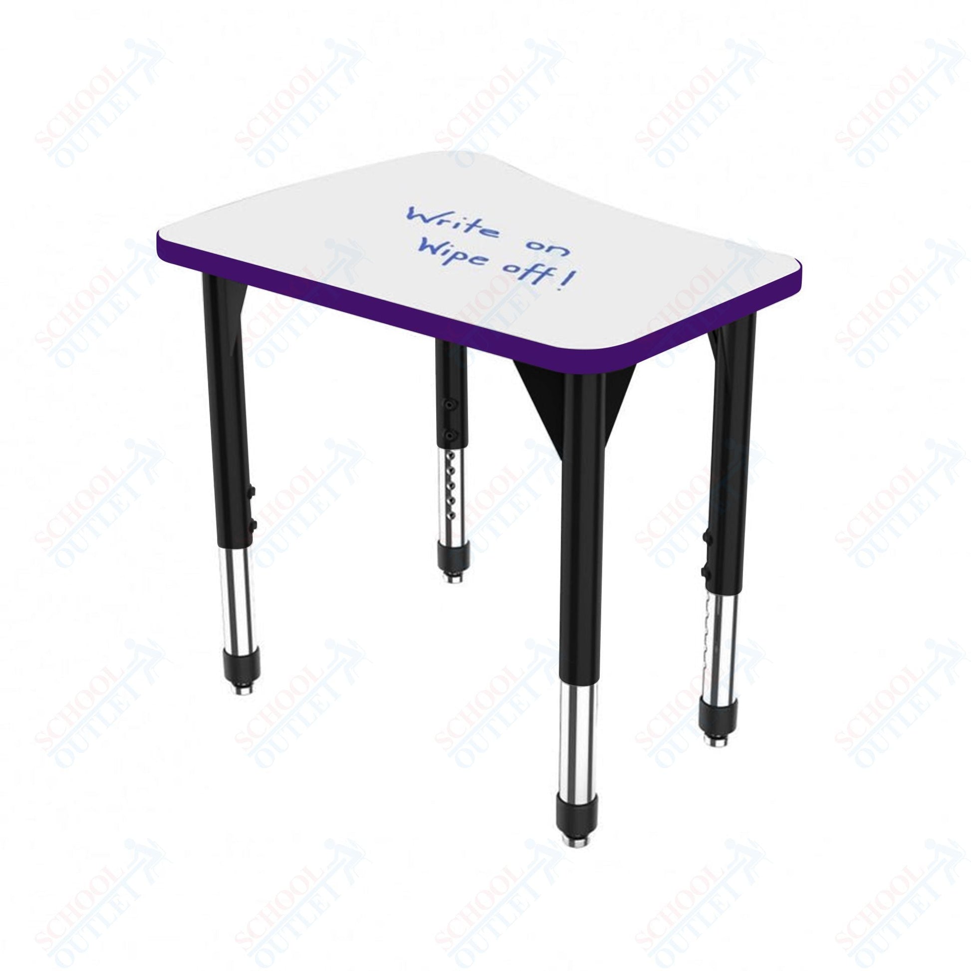 Marco Premier Series Flare Standing Desk w/ Dry Erase HPL Top 30" x 24" Adjustable Height 32" - 42" (43 - 2274 - DA) - SchoolOutlet