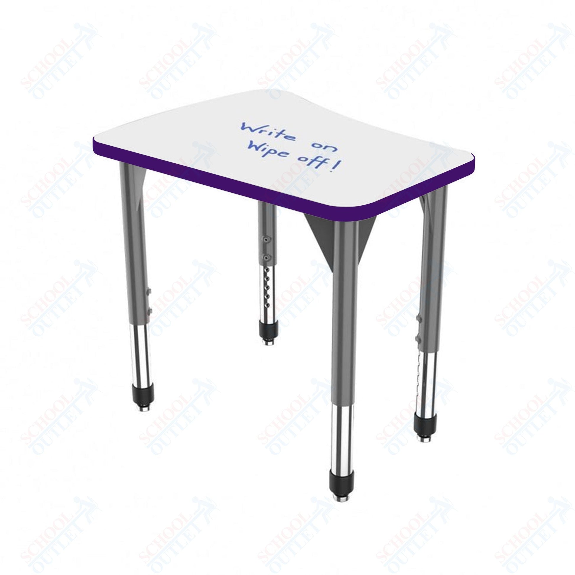 Marco Premier Series Flare Standing Desk w/ Dry Erase HPL Top 30" x 24" Adjustable Height 32" - 42" (43 - 2274 - DA) - SchoolOutlet