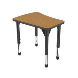 Marco Premier Series Flare Collaborative Desk 30" x 24" Adjustable Height 21"-31" (43-2274-MB)