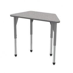 Marco Premier Series Trapezoid Activity Table 24" x 48" Adjustable Height 21"-31" (43-2276-MB)