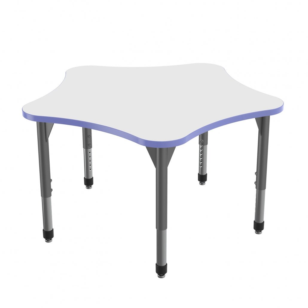 Marco Premier Series 48" 5 - Star Stand - Up Table w/ Dry Erase Top Adj Height 32" - 42" (43 - 2280 - DA) - SchoolOutlet