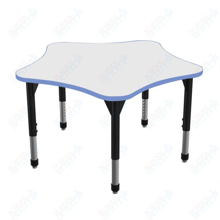Marco Premier Series 48" 5 - Star Stand - Up Table w/ Dry Erase Top Adj Height 32" - 42" (43 - 2280 - DA) - SchoolOutlet