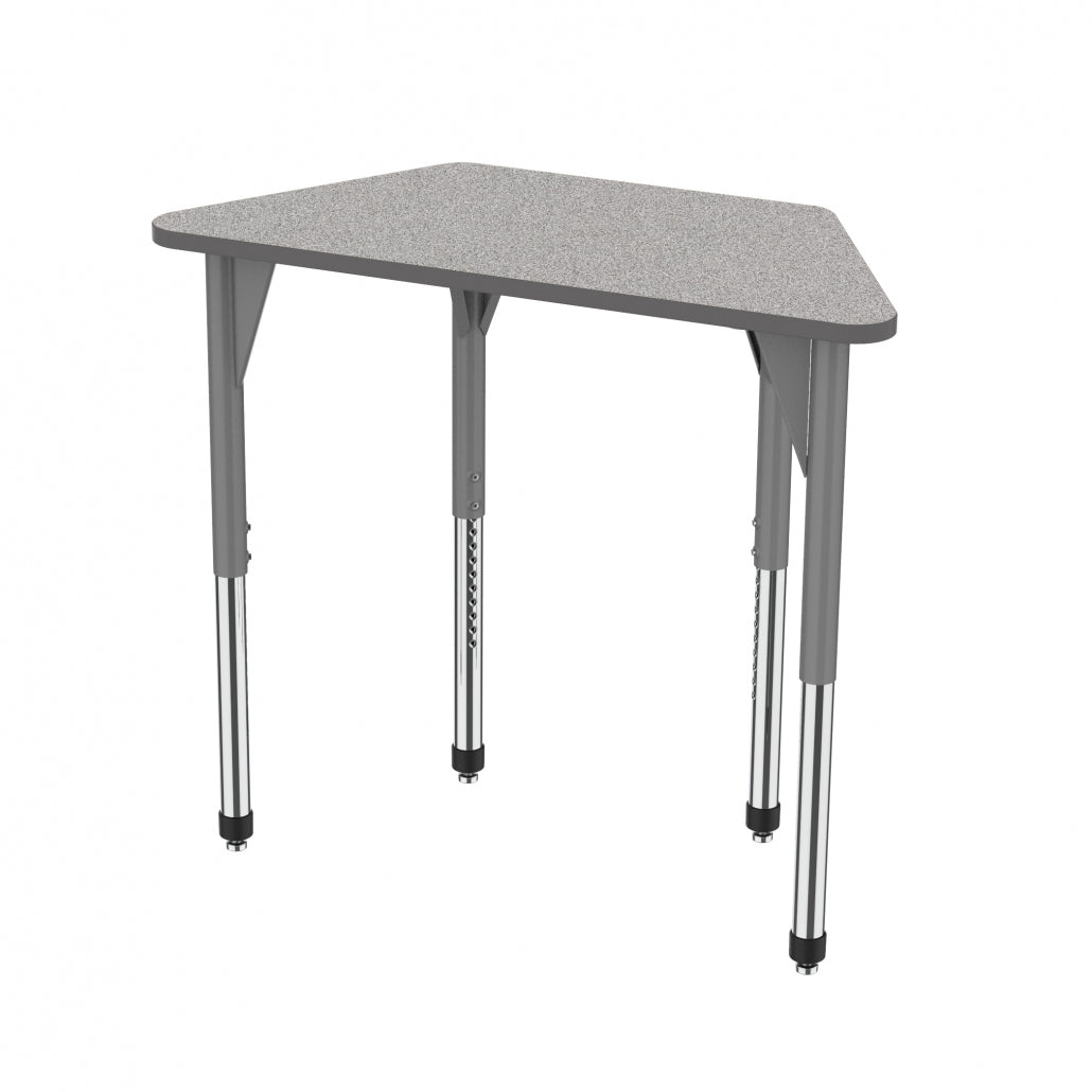 Marco Premier Series Trapezoid Stand - Up Table 30" x 60" Adjustable Height 32" - 42" (43 - 2287 - MA) - SchoolOutlet