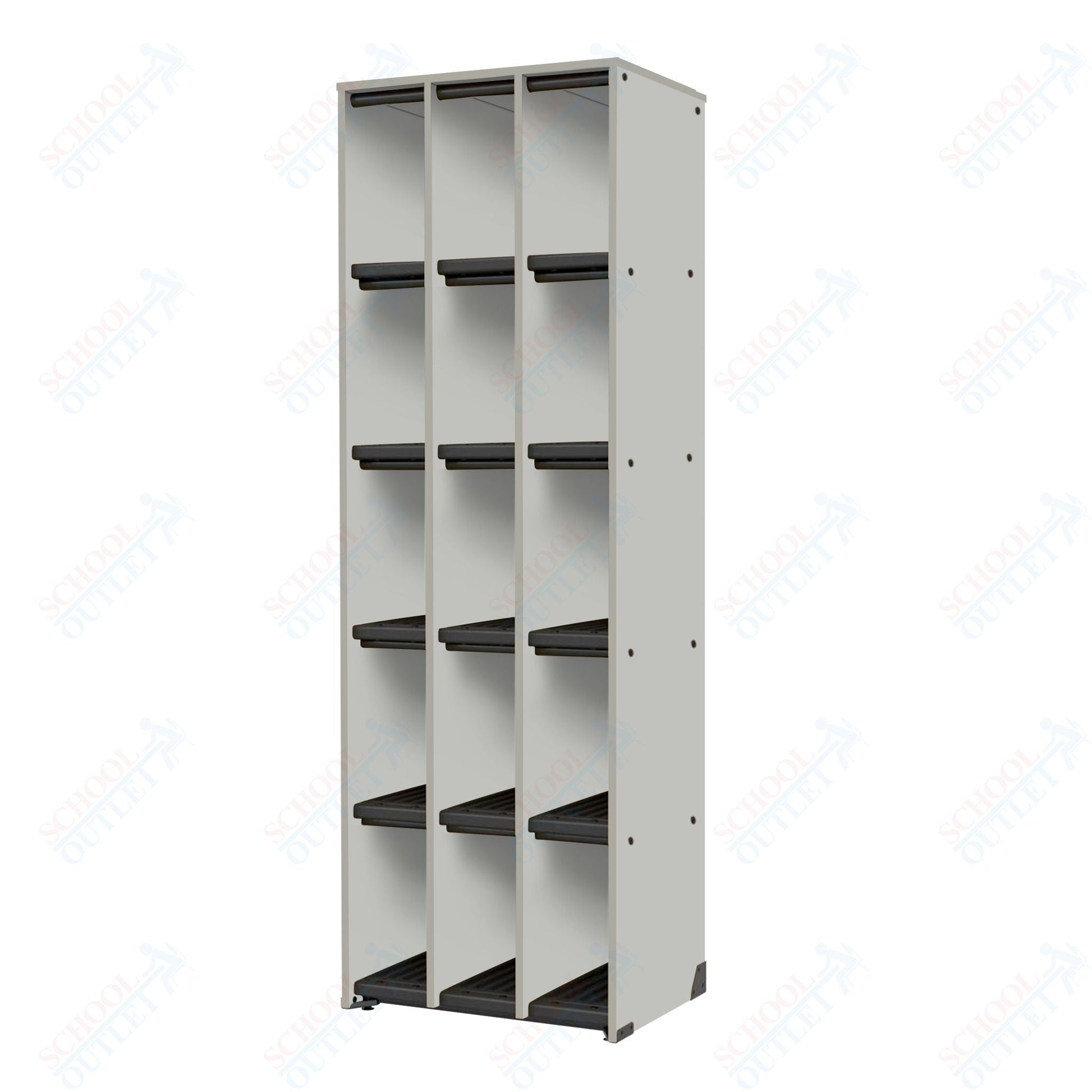 Marco Band - Stor Collection 15 Compartment 17" Deep Instrument Storage Cabinet 84"H (BS100) - SchoolOutlet