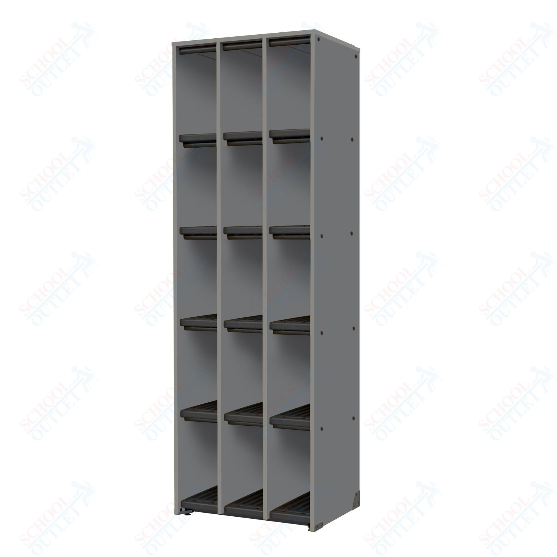 Marco Band - Stor Collection 15 Compartment 17" Deep Instrument Storage Cabinet 84"H (BS100) - SchoolOutlet