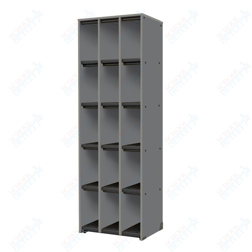 Marco Band - Stor Collection 15 Compartment 17" Deep Instrument Storage Cabinet 84"H (BS100) - SchoolOutlet
