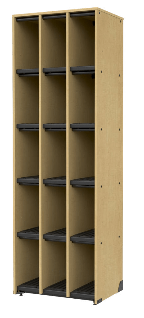 Marco Band - Stor Collection 15 Compartment 17" Deep Instrument Storage Cabinet 84"H (BS100) - SchoolOutlet