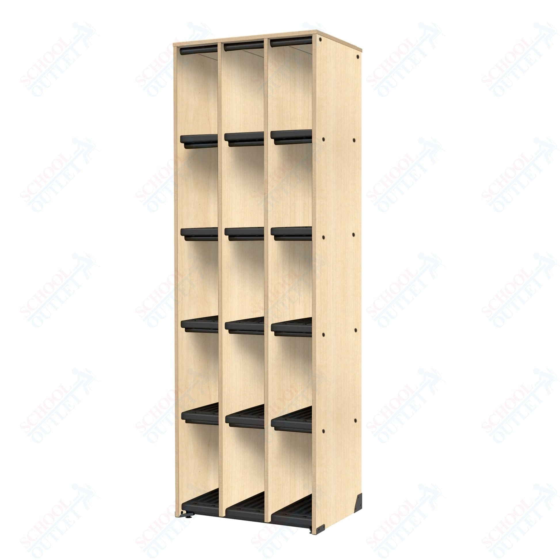 Marco Band - Stor Collection 15 Compartment 17" Deep Instrument Storage Cabinet 84"H (BS100) - SchoolOutlet