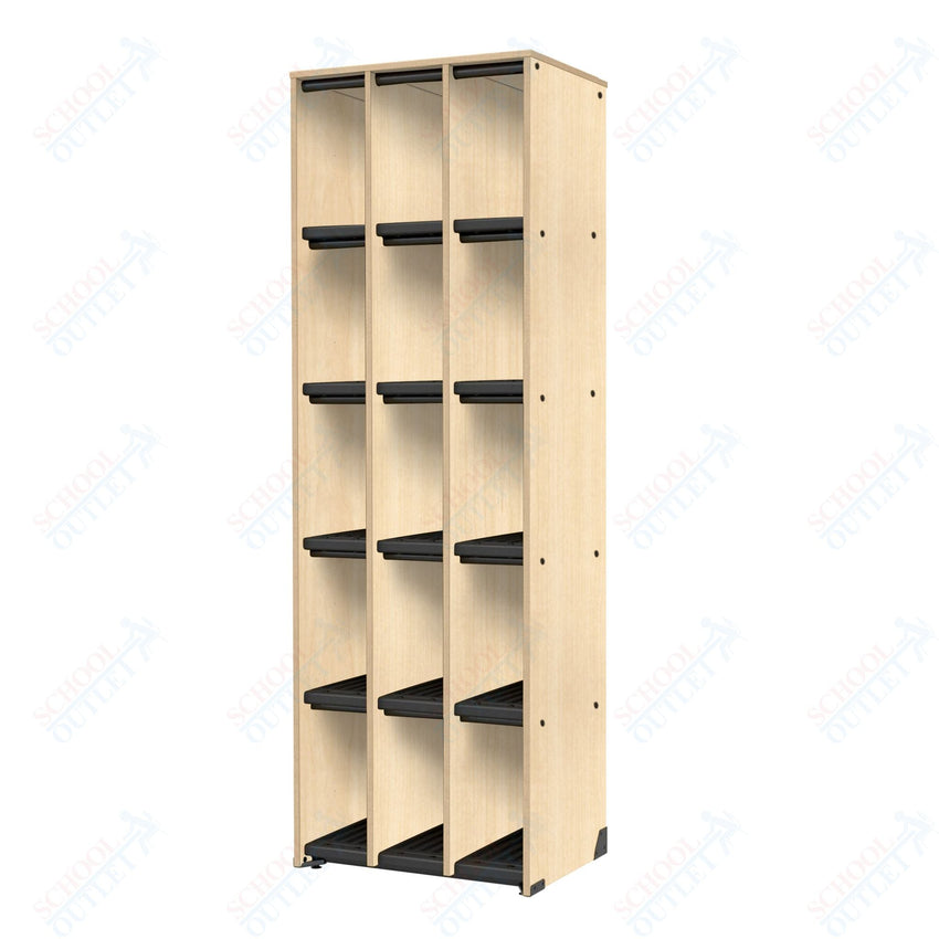 Marco Band - Stor Collection 15 Compartment 17" Deep Instrument Storage Cabinet 84"H (BS100) - SchoolOutlet