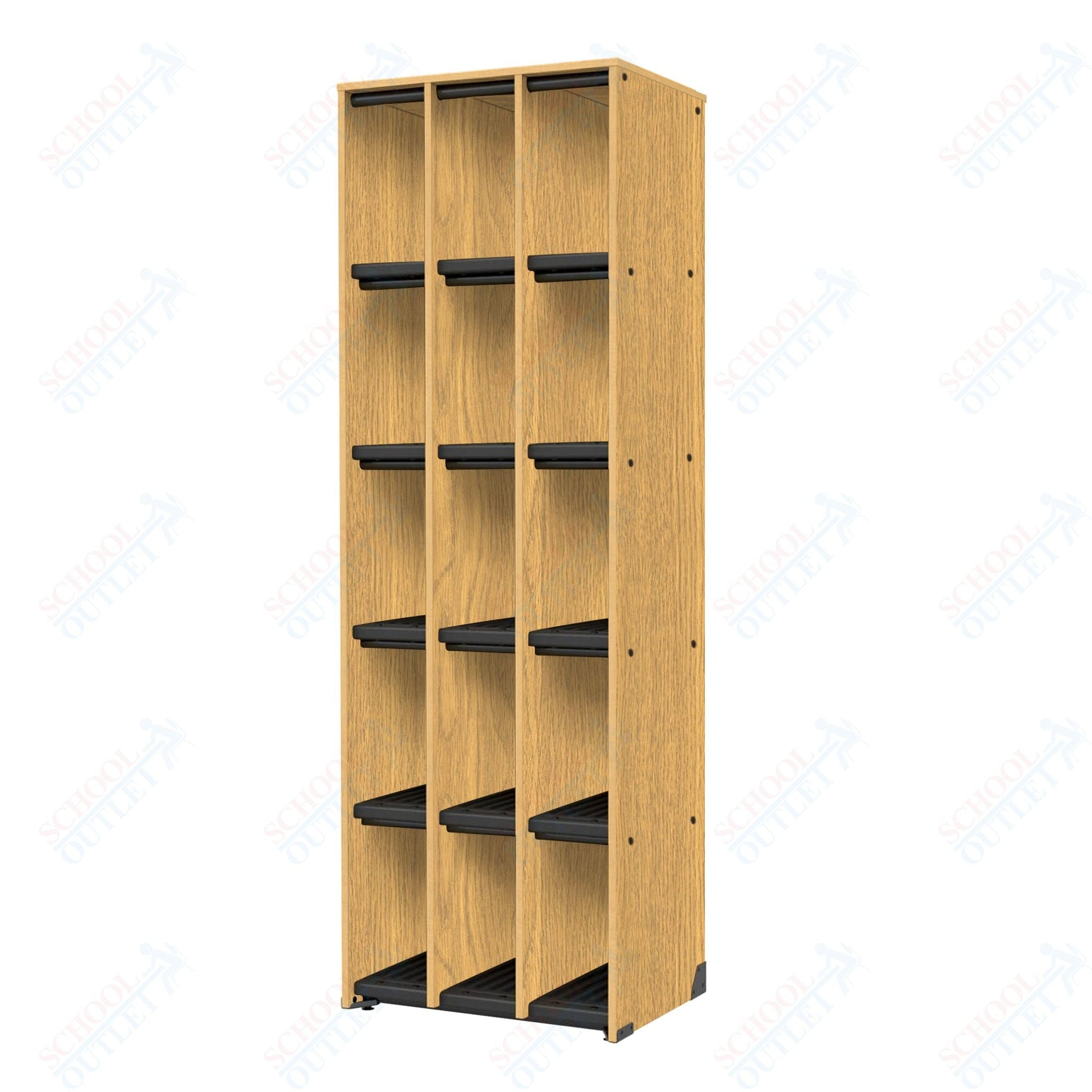 Marco Band - Stor Collection 15 Compartment 17" Deep Instrument Storage Cabinet 84"H (BS100) - SchoolOutlet