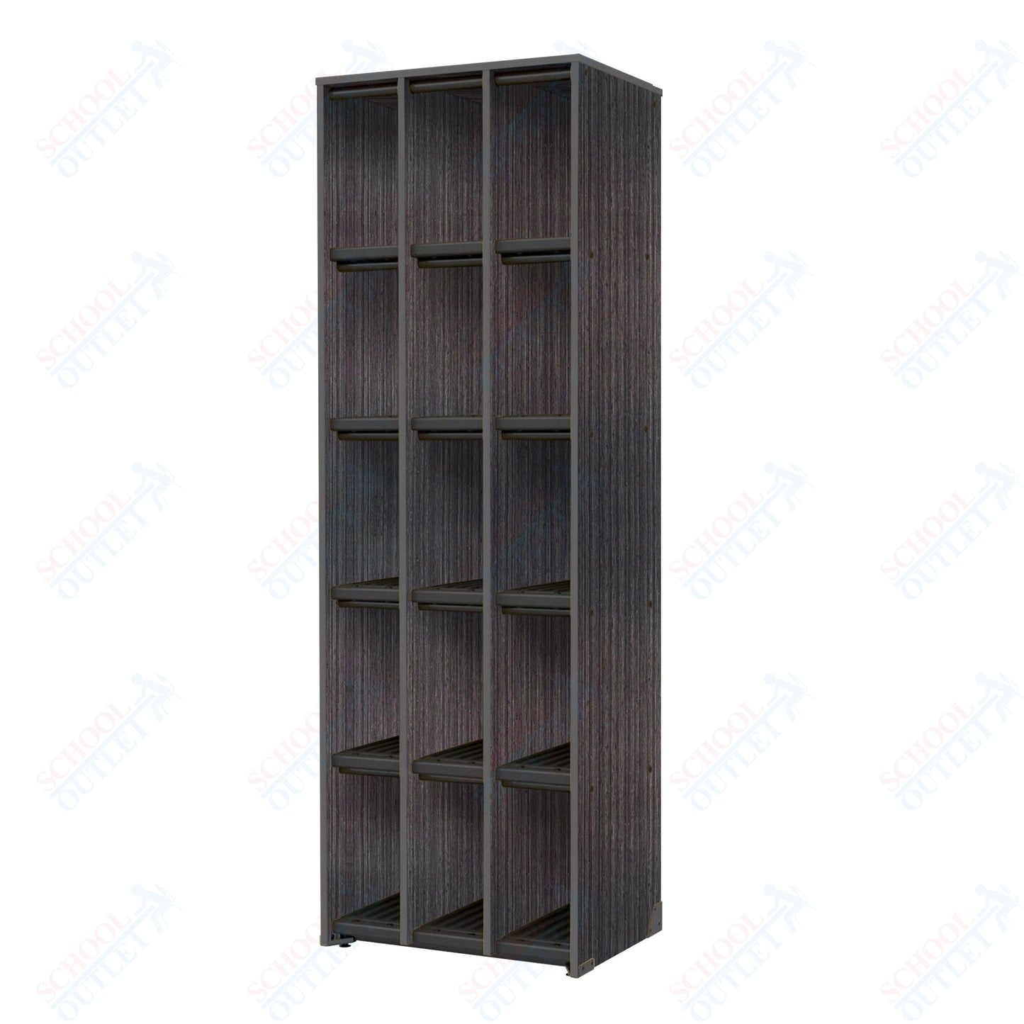 Marco Band - Stor Collection 15 Compartment 17" Deep Instrument Storage Cabinet 84"H (BS100) - SchoolOutlet