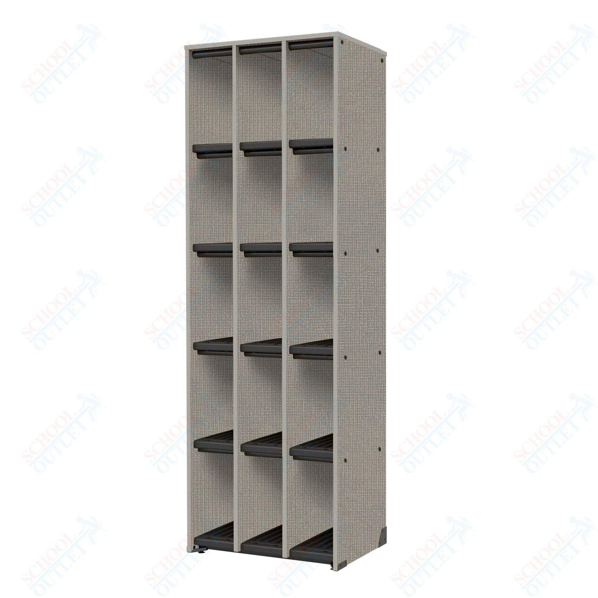 Marco Band - Stor Collection 15 Compartment 17" Deep Instrument Storage Cabinet 84"H (BS100) - SchoolOutlet