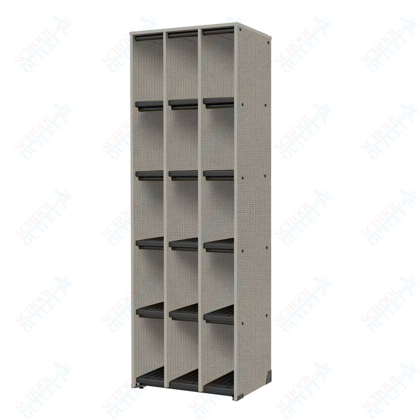 Marco Band - Stor Collection 15 Compartment 17" Deep Instrument Storage Cabinet 84"H (BS100) - SchoolOutlet