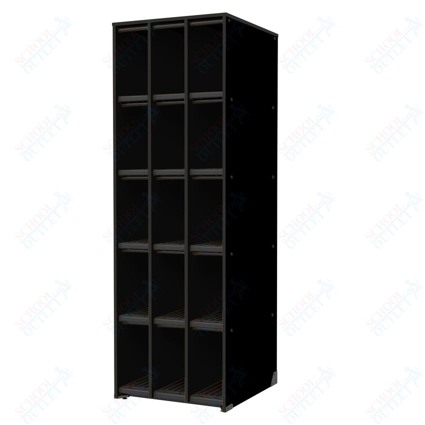 Marco Band - Stor Collection 15 Compartment 27" Deep Instrument Storage Cabinet 84"H (BS101) - SchoolOutlet