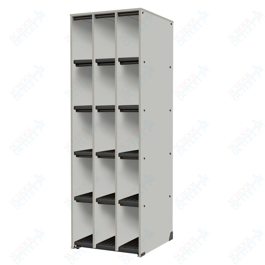Marco Band - Stor Collection 15 Compartment 27" Deep Instrument Storage Cabinet 84"H (BS101) - SchoolOutlet