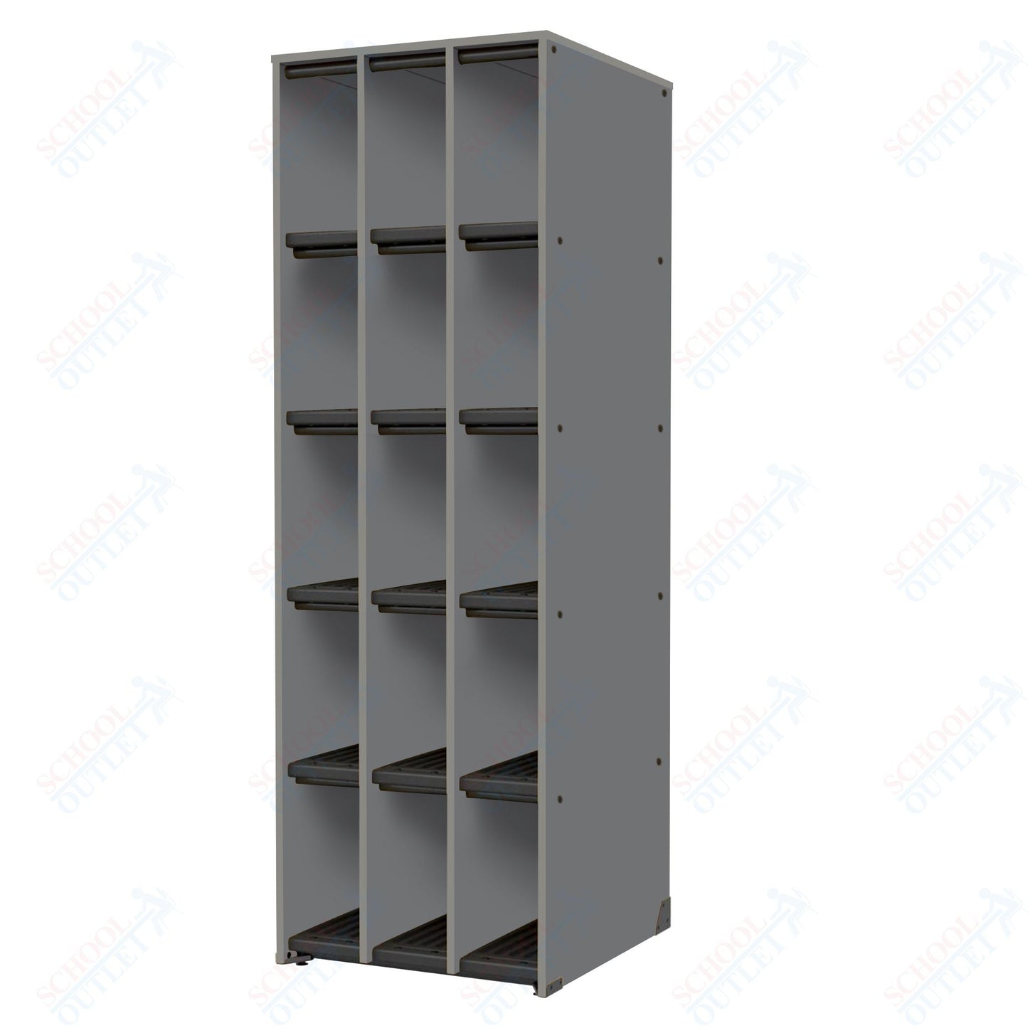 Marco Band - Stor Collection 15 Compartment 27" Deep Instrument Storage Cabinet 84"H (BS101) - SchoolOutlet