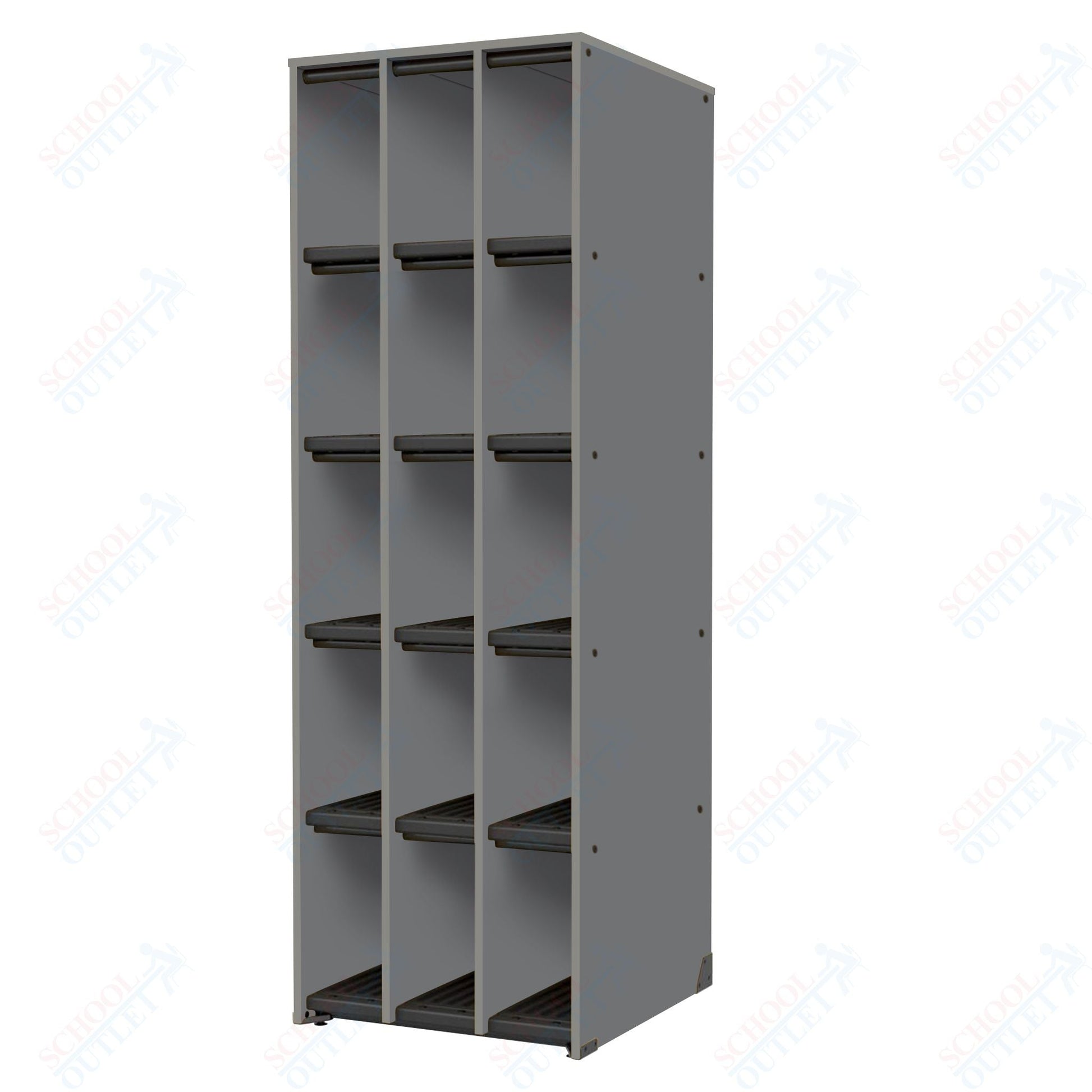 Marco Band - Stor Collection 15 Compartment 27" Deep Instrument Storage Cabinet 84"H (BS101) - SchoolOutlet