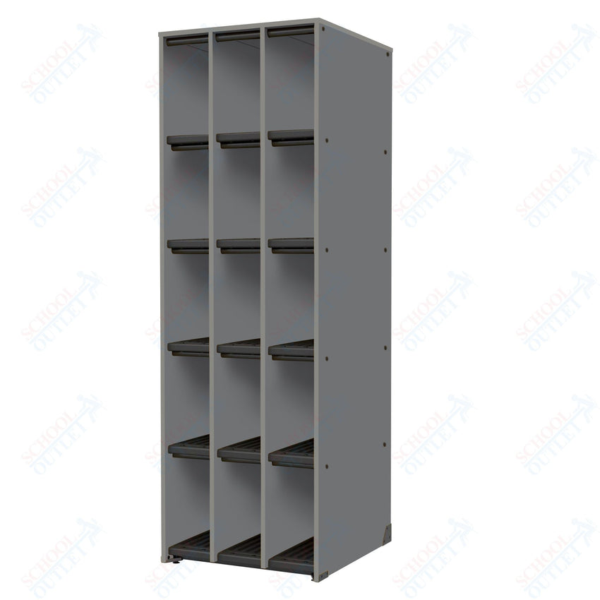 Marco Band - Stor Collection 15 Compartment 27" Deep Instrument Storage Cabinet 84"H (BS101) - SchoolOutlet