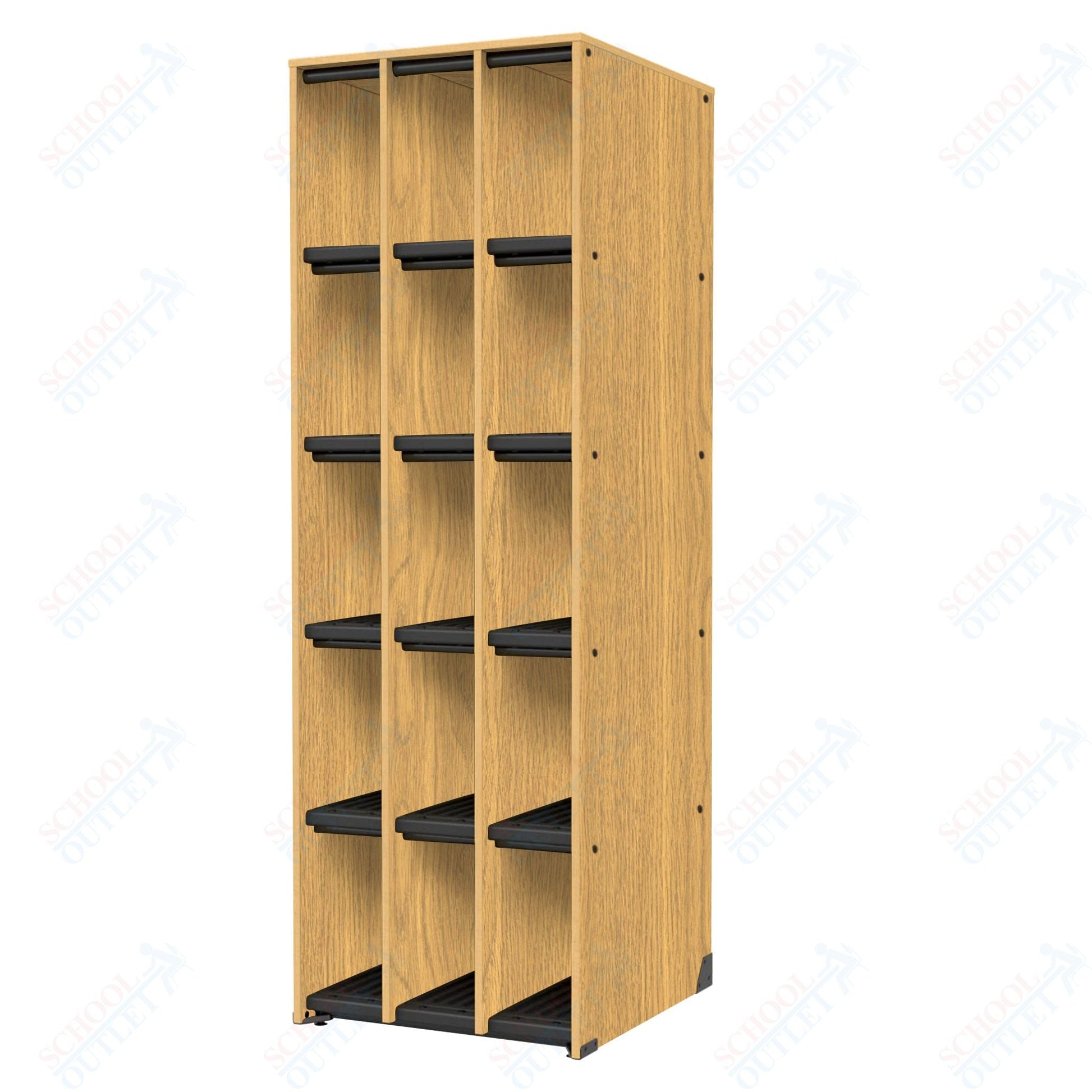 Marco Band - Stor Collection 15 Compartment 27" Deep Instrument Storage Cabinet 84"H (BS101) - SchoolOutlet