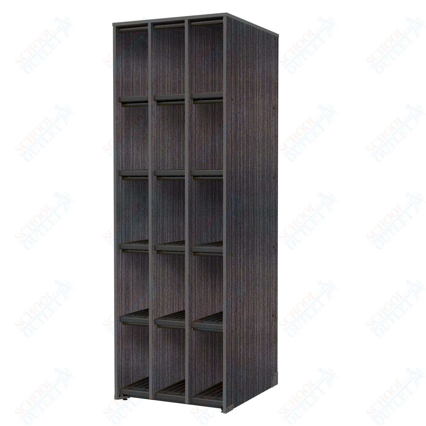 Marco Band - Stor Collection 15 Compartment 27" Deep Instrument Storage Cabinet 84"H (BS101) - SchoolOutlet