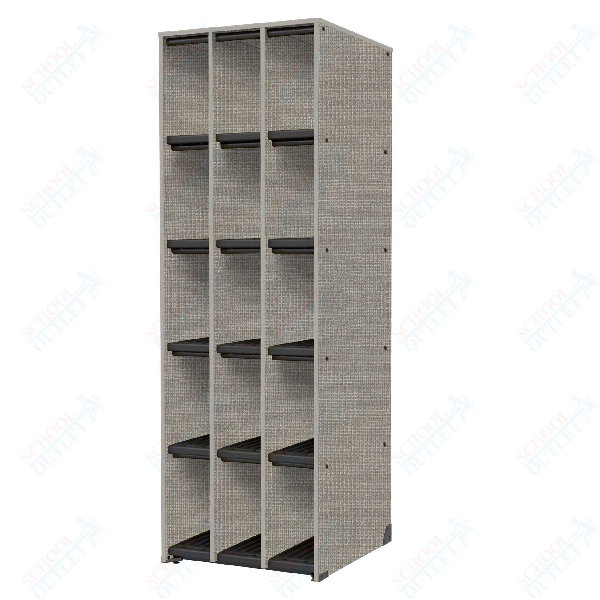 Marco Band - Stor Collection 15 Compartment 27" Deep Instrument Storage Cabinet 84"H (BS101) - SchoolOutlet