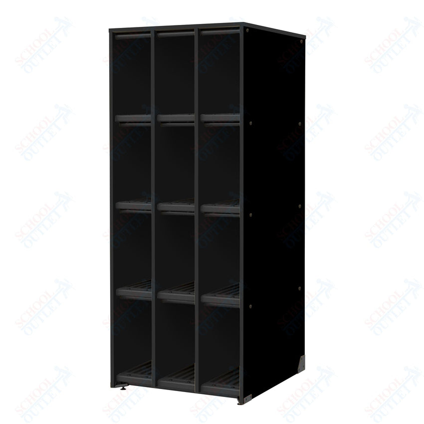 Marco Band - Stor Collection 12 Compartment 17" Deep Instrument Storage Cabinet 68"H (BS102) - SchoolOutlet