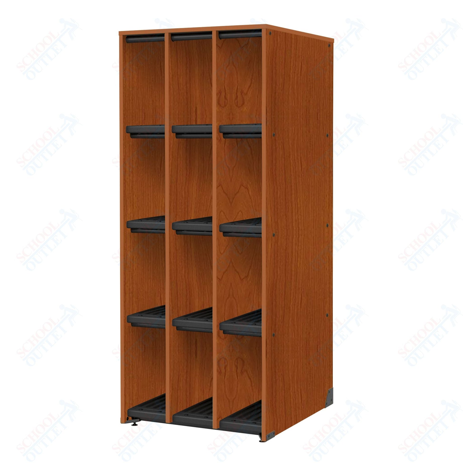 Marco Band - Stor Collection 12 Compartment 17" Deep Instrument Storage Cabinet 68"H (BS102) - SchoolOutlet