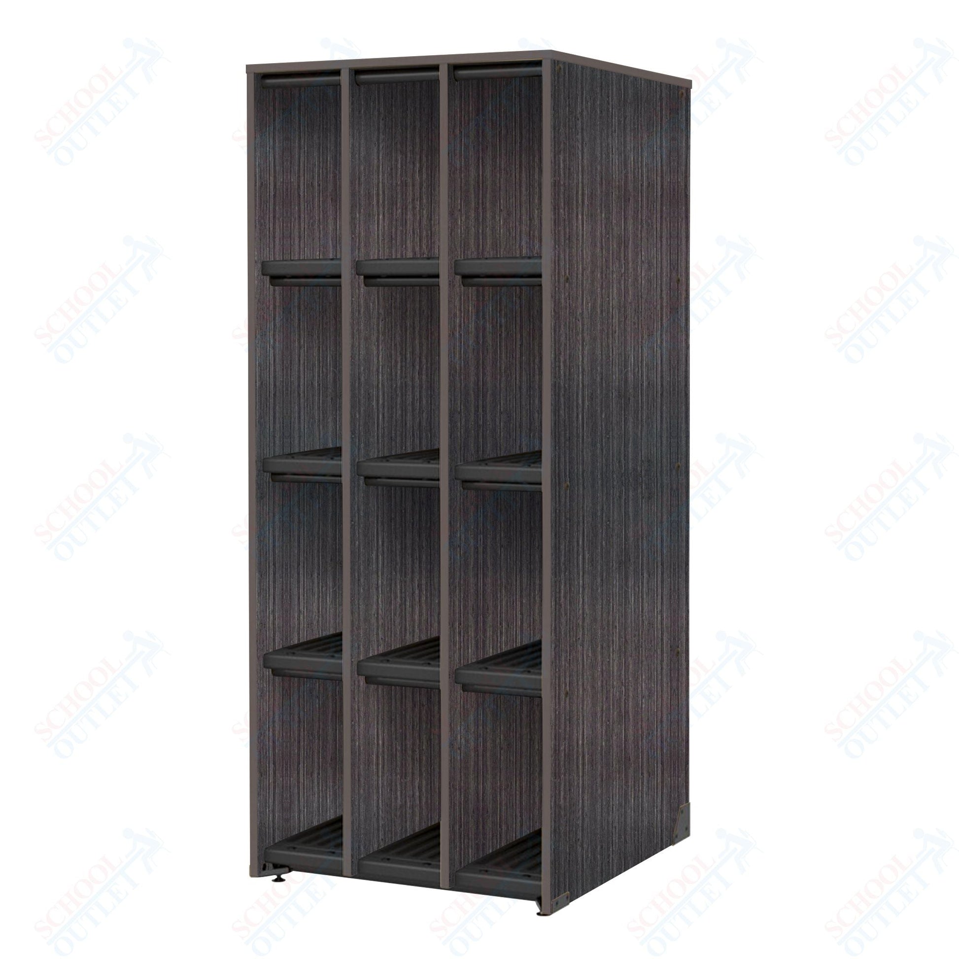 Marco Band - Stor Collection 12 Compartment 27" Deep Instrument Storage Cabinet 68"H (BS103) - SchoolOutlet