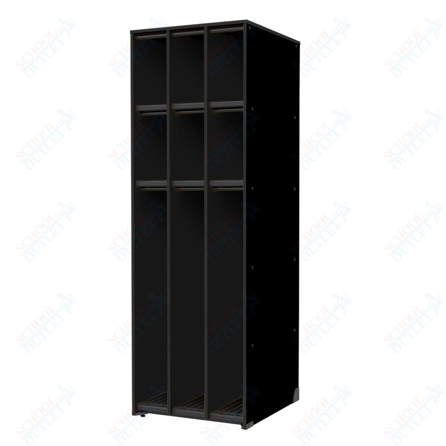 Marco Band - Stor Collection 6 Small/3 Large Compartment 27" Deep Instrument Storage Cabinet 84"H (BS106) - SchoolOutlet
