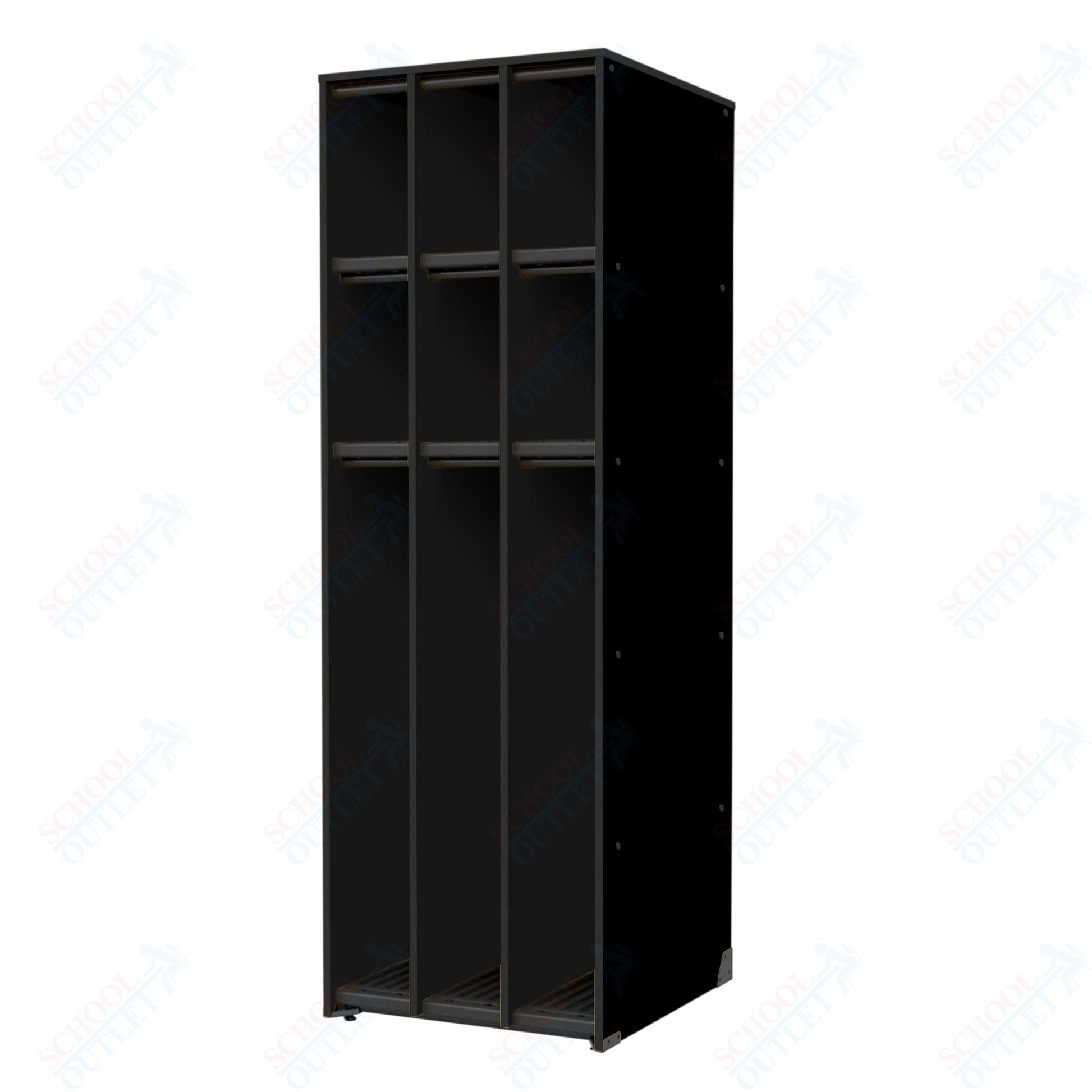 Marco Band - Stor Collection 6 Small/3 Large Compartment 27" Deep Instrument Storage Cabinet 84"H (BS106) - SchoolOutlet